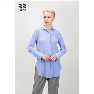 بلوز هم گرد با شکاف جانبی